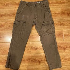 brown wrangler cargo pants